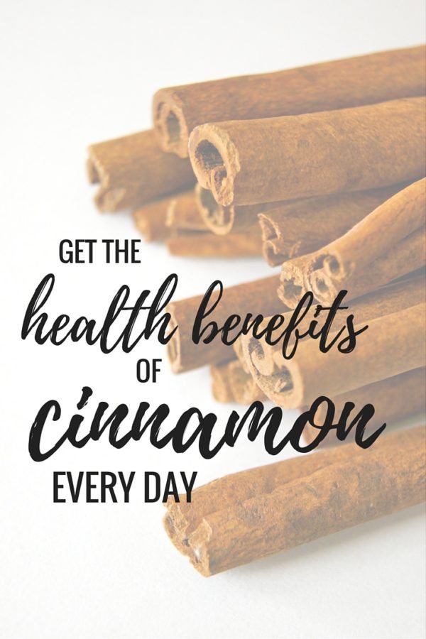 Cinnamon sticks. The easiest way to get the health benefits of cinnamon every day.