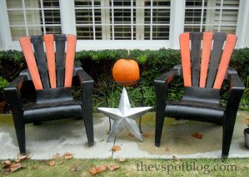Halloween Adirondack Chairs