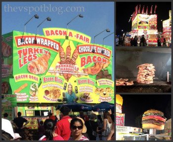 A county fair… bad food, bad prizes and good fun.