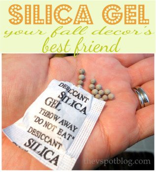 A handy reminder about silica gel packets…