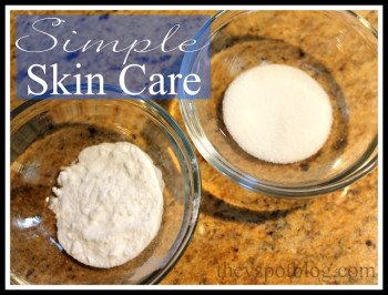 Better skin, using items in your pantry.
