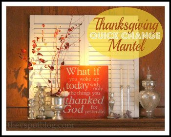 Thanksgving, white shutters, leaves, autumn, mercury glass, artwork, orange, fall