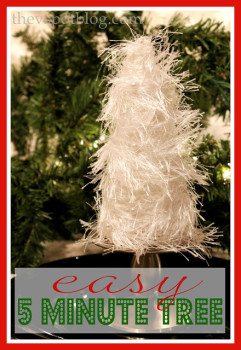 Make an easy Yarn Tree… in less than 5 minutes.