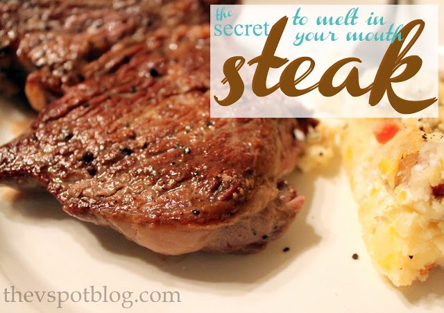 the secret to tender steak