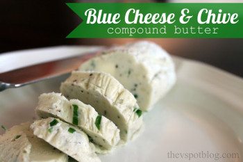 Blue Cheese & Chive Compound Butter Recipe