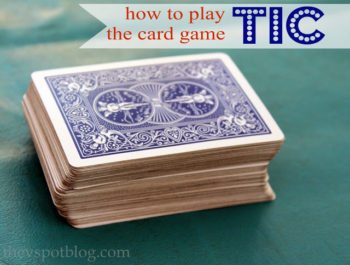 How to play the card game Tic