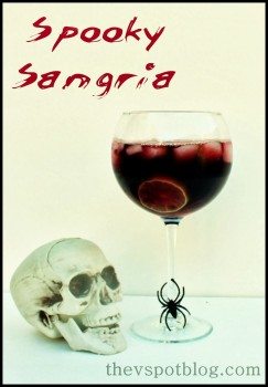 Make a spooky sangria with Turning Leaf Refresh wines.