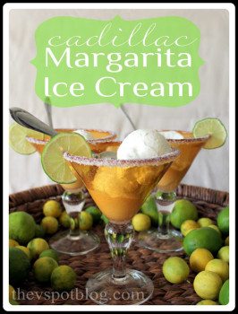 Make amazing Cadillac Margarita Ice Cream (without an Ice Cream maker.)
