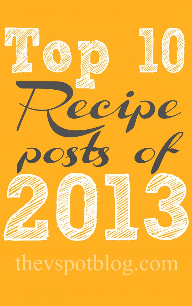 Top 10 recipe posts of 2013