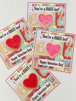 Kid Valentine’s Week: A-maze-ing DIY Valentine’s cards from Rook No. 17