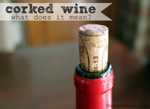 corked wine