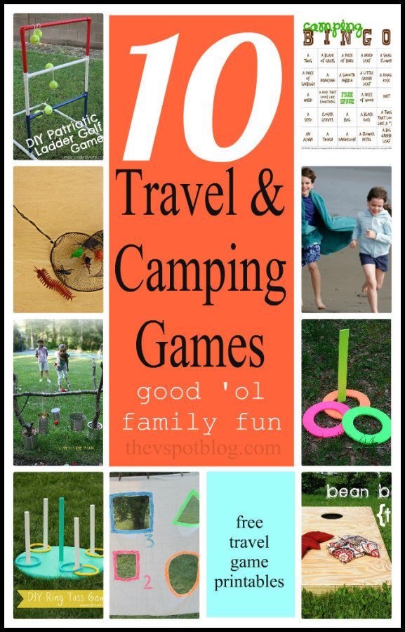10 travel and camping games