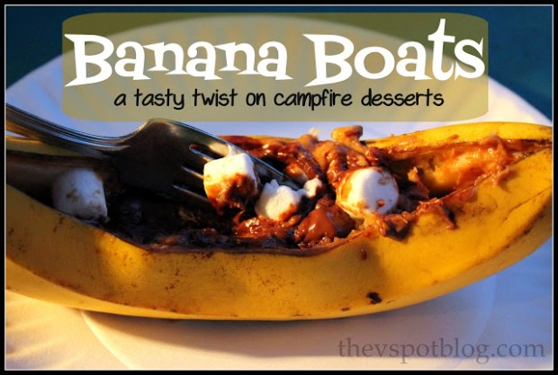 banana boats_campfire_dessert