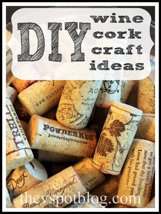 DIY wine cork craft ideas