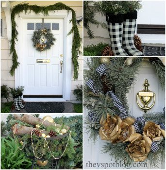 A Black and Gold Christmas: Holiday House tour