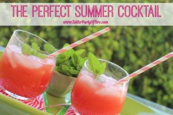 The Perfect Summer Cocktail – Guest Post