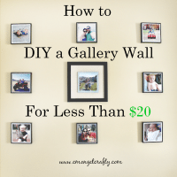 DIY Budget Gallery Wall