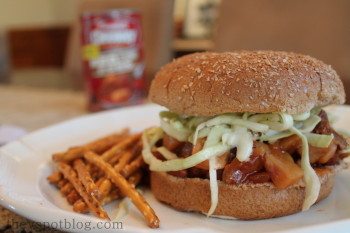 Quick and easy  BBQ Pork sandwiches for Game Day
