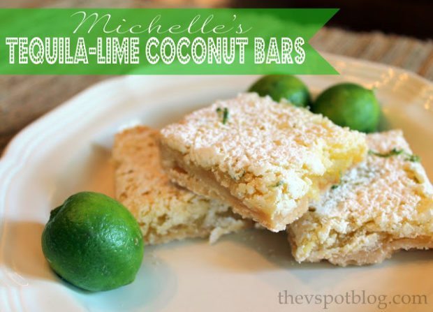 tequila lime coconut bars
